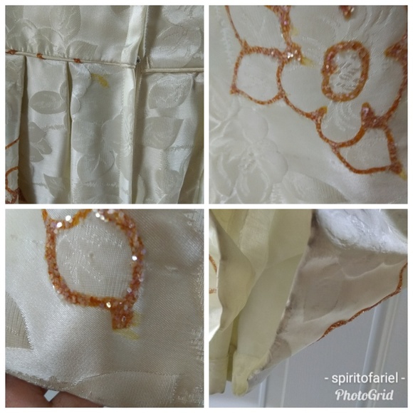 Amazing glamorous satin 50s wiggle gown - Picture 5 of 6